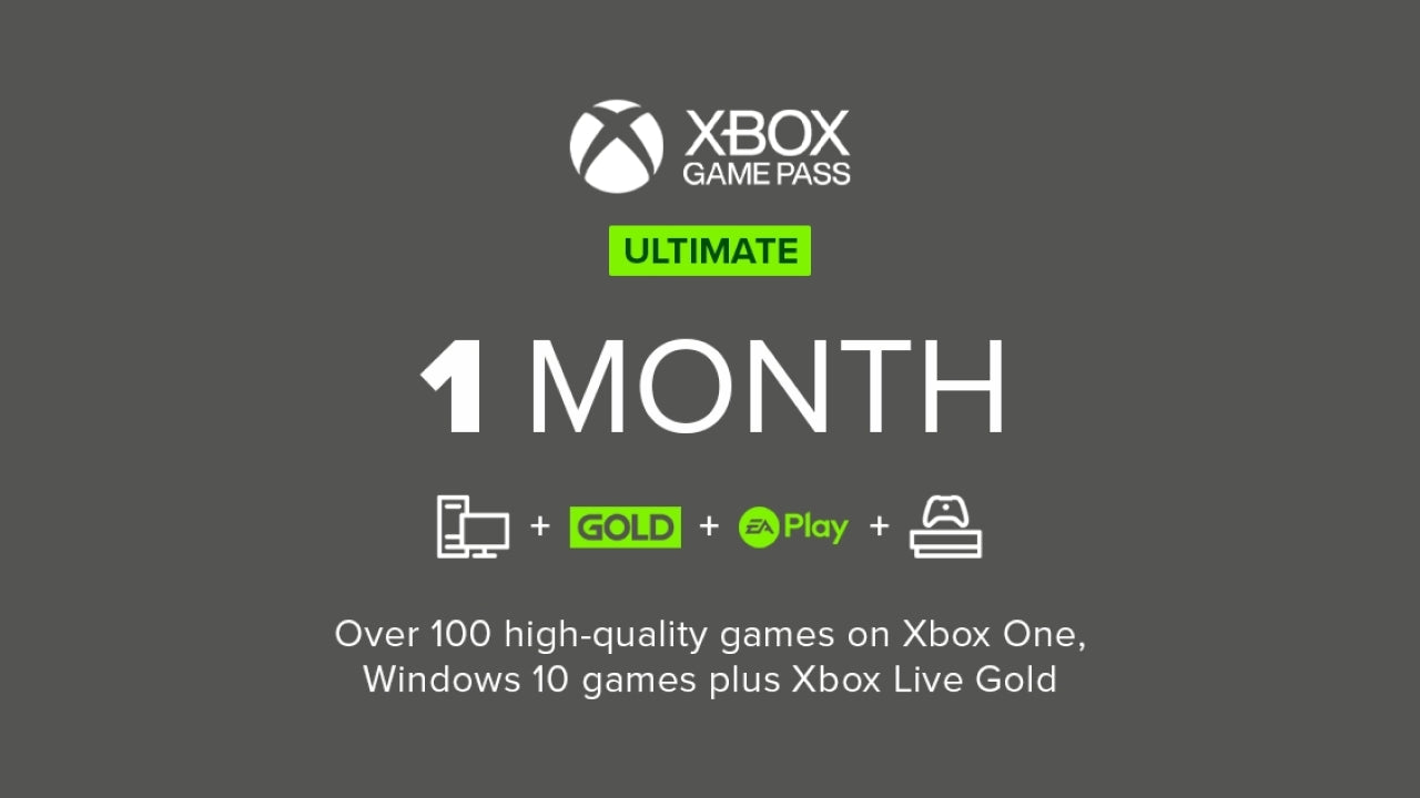 Xbox Game Pass Ultimate- 1 month membership (US Code)
